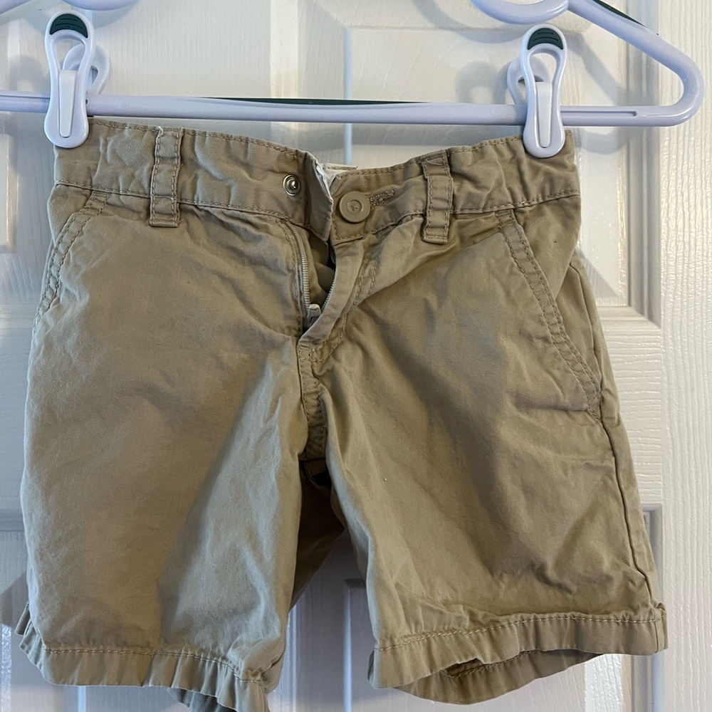 Tan Casual Shorts